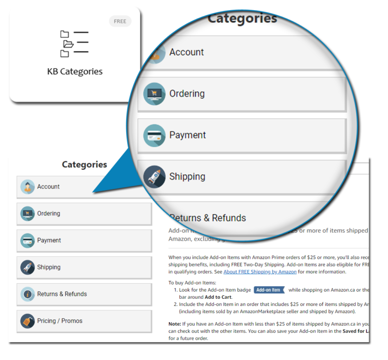 KB Categories - Creative Add-ons for Elementor