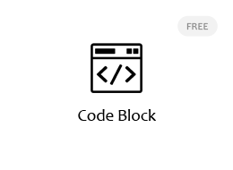 Code Block Widget